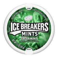 Ice Breakers Mints Sugar free Spearmints, 42g