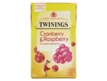 Twinings Cranberry & Raspberry, 40G (20 Tea Bags)