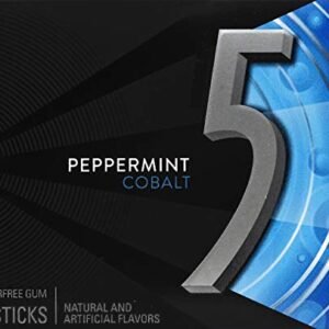 5 Gum Peppermint Cobalt -15 Sticks