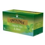Twinings Green Tea & Mint, 25 Tea Bags (Imported), 37.5g