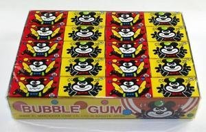 Marukawa Fusen Bubble Gum 60 Pcs Box, 249g