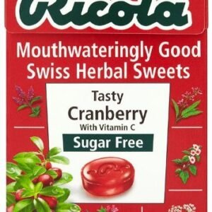 Ricola Cranberry Sugar Free Swiss Herb Drops 45g