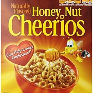 General Mills Natural Flavoured Honey Nut Cheerios Cereal, 347 g
