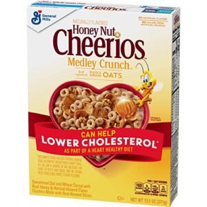 General Mills Honey Nut Cheerios Medley Crunch Pouch, 371 g