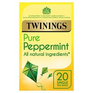 Twinings Pure Peppermint Green Tea Bag, 2 x 40 g