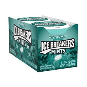 Ice Breakers Wintergreen Tins- 8 ct