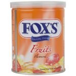 Nestle Fox's Crystal Clear Fruits Flavored Candy Tin, 180g