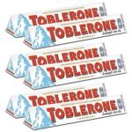 Toblerone of Switzerland White Chocolate - 6 Pack, 6 X 100 g