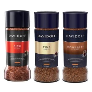 Davidoff Cafe Rich Aroma, Fine Aroma and Espresso 57 Instant Coffee Combo 3 x 100g
