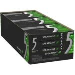 Wrigley's 5 Gum Spearmint Pack Of 12