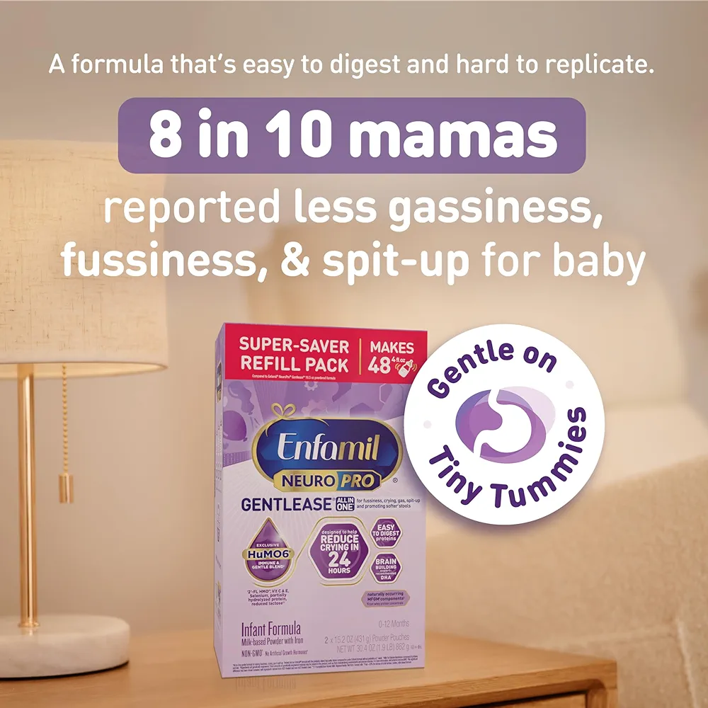 Enfamil Neuro Pro Gentlease Infant Formula (0-12m) - 862g - Image 2