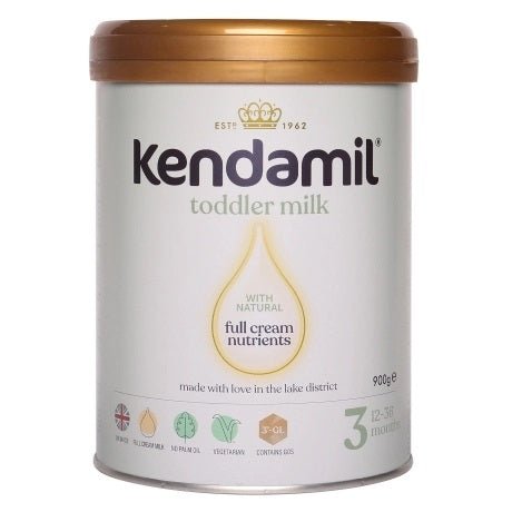 Kendamil 3, Toddler Milk, Whole Milk Fats (12-36m) - 900g