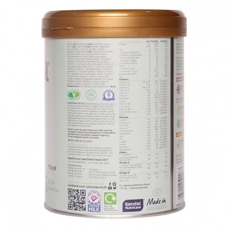 Kendamil 3, Toddler Milk, Whole Milk Fats (12-36m) - 900g - Image 3