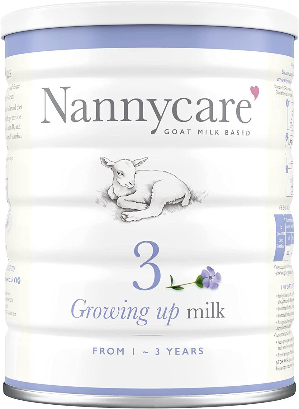 NANNY CARE GOAT TODDLER MILK 3 800g - Image 2