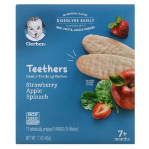 Gerber Baby Snack Puff - Strawberry, Apple, Spinach